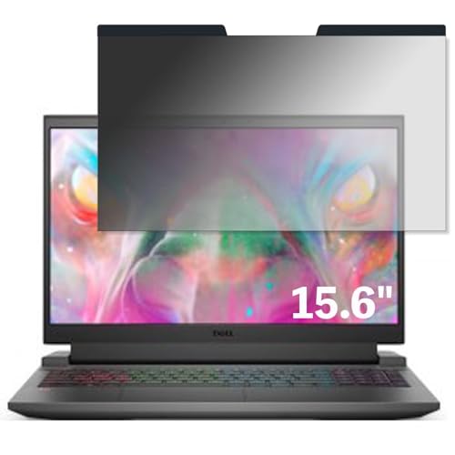 Dell G15 5511 15.6�C���` 16:9 �Ή� �}�O�l�b�g�� �`�����h�~�t�B���� �v���C�o�V�[�t�B���^�[ �u���[���C�g�J�b�g ���˖h�~ PC �p�\�R�� �m�[�g�u�b�N �̂������h�~ ��ʕی� �ی�V�[�g ���E�ȒP ���ʎg�p