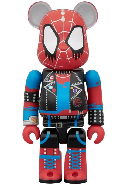 Amazon | BE@RBRICK SPIDER-PUNK 100％ & 400％ | ロボット・子ども