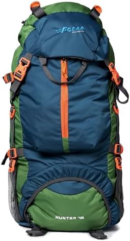 F Gear Hunter 75 Ltrs Blue Grn Rucksack (3196)