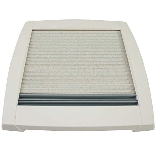 MPK VisionStar M Pro 2 Trappe de toit en verre teinté transparent 40 x 40 cm Blanc nacré