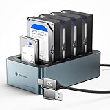 Yottamaster 5 Bay Offline Clonage de Disques Durs Station d'accueil Aluminium pour 2.5