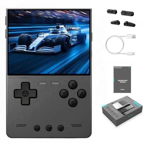 Image of TRIMUI Brick Hammer Retro Handheld Game Console Portable Video Game Console Grey