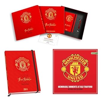 United Reviewed, boîte de 100x guides collector programme Manchester United
