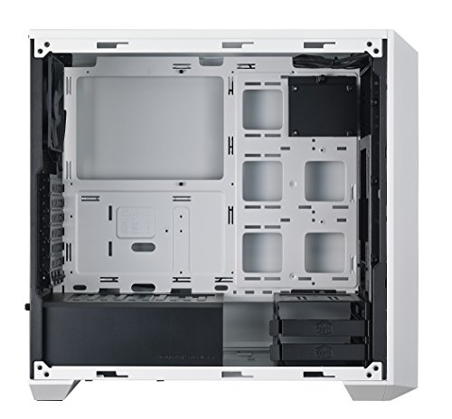 Cooler Master MasterBox 5 White with Dark Mirror Front Panel Case per PC 'ATX, microATX, Mini-ITX, USB 3.0, con Finestra Laterale' MCX-B5S2-WWNN-01
