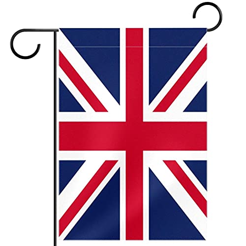 Drapeau du Royaume-Uni extérieur - Drapeau de jardin robuste anti-décoloration