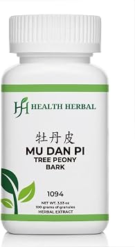 HH1094 Mu Dan Pi/Tree Peony Root Bark, Granule, 100 Grams/Bottle