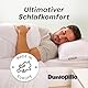 Dunlopillo Kopfkissen 40x80 - Premium Schlafkissen | Oeko-Tex Zertifiziert Kissen für Allergiker | Perfekte Bettkissen | Polster, Kopfpolster, Kissen Bett 40 x 80 cm | Pillow for Sleeping