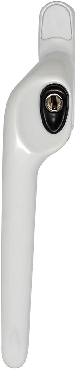 ERA Maxim Offset Locking Window Handle Left Hand White with Black ...