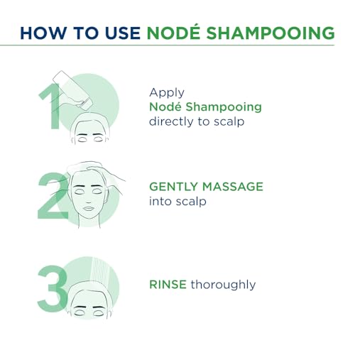 Image of Bioderma Node Shampooing - Cleanses, Respects and Protects | Daily Use Gentle Clarifying Water-Based Shampoo | SLS Free, 400ml