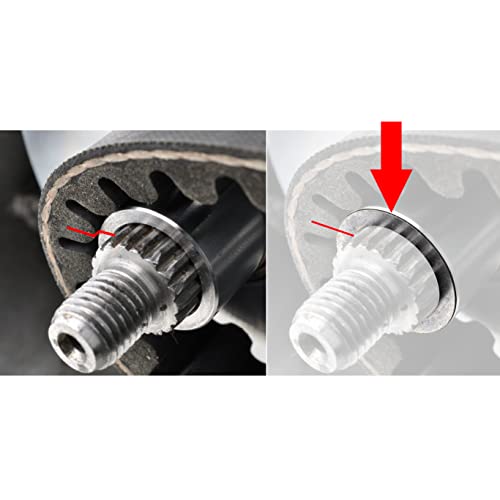Easyboost Ausgleichscheiben Ø14,8 x 20mm Variomatik für Piaggio 50cc Zip Fly NTT Sfera Liberty Free Diesis NRG Typhoon Gilera DNA Runner Ice Riemenscheibe Keilriemen