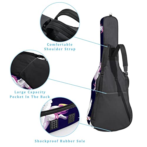 Housse pour guitare acoustique avec couronne de mandala dorée de 1 cm d’épaisseur – Housse de transport étanche pour… - Les Beatles, Paul McCartney, John Lennon, RIngo Starr, George Harrison Housse pour guitare acoustique avec couronne de mandala dorée de 1 cm d'épaisseur - Housse de transport étanche pour… – Image 4