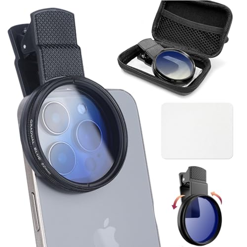 Universal Handy Kamera Objektiv, CPL Filter 52 mm, Polarisationsfilter für Handykamera, Clip-On Handy CPL-Filter, Makroobjektiv für die meisten Smartphones Universal Handy Kamera Objektiv, CPL Filter 52 mm, Polarisationsfilter für Handykamera, Clip-On Handy CPL-Filter, Makroobjektiv für die meisten Smartphones