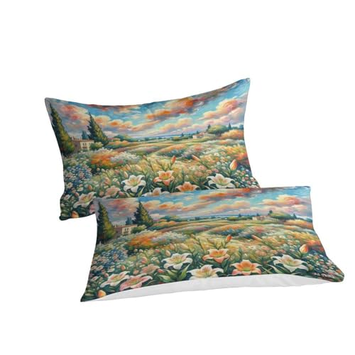 Linge de lit fleur de ballon imprimé 3D en microfibre premium - 3