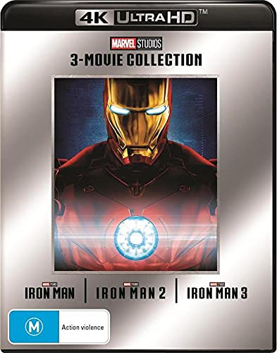 Iron Man - 3 Film 4K Collection (Iron Man/Iron Man 2/Iron Man 3)