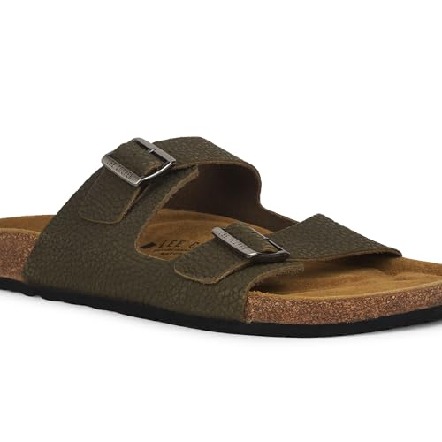 Image of Lee Cooper Men's LC8335C Leather Sandal LC8335C Tan 42
