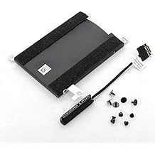 DEVMO SATA Hard Drive Cable Connector+2.5" HDD Caddy Bracket+ Caddy Screws Compatible with Dell Latitude 5500 5501 5502 5505 and Dell Precision 3540 3541 3542 3550 3551