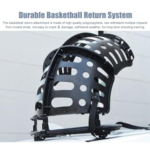 Reboundeur de basket-ball portable avec fixation rotative 360° - 5
