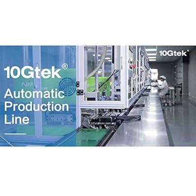 10Gtek 10G SFP+ DAC Cable - 10GBASE-CU Passive Direct Attach Copper Twinax SFP Cable for Cisco SFP-H10GB-CU3M, Meraki MA-CBL-TA-3M, Ubiquiti UniFi, Netgear, Fortinet, 3-Meter(10ft), 4-Pack