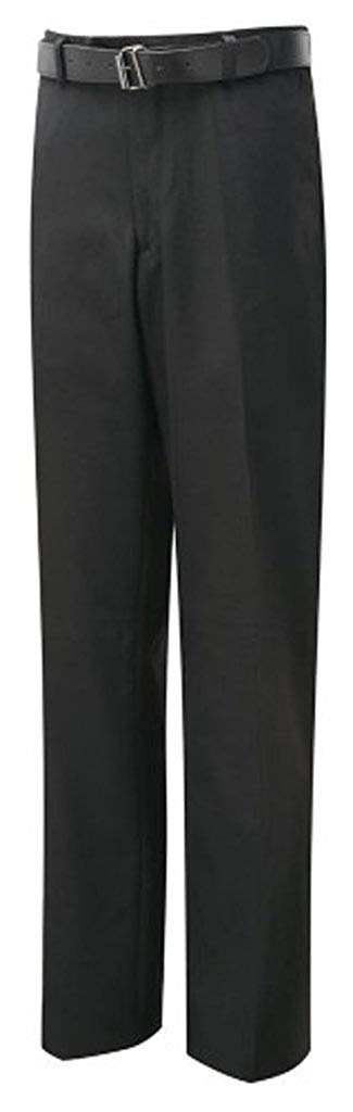 David Luke School Uniform Senior Flat Front Slim Fit Trouser Black 31"/32-r