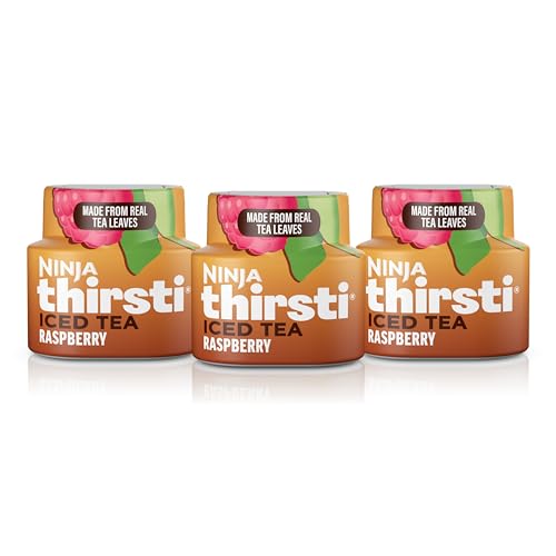 Ninja Thirsti Flavored Water Drops, Iced Tea Raspberry, Zero Calories
