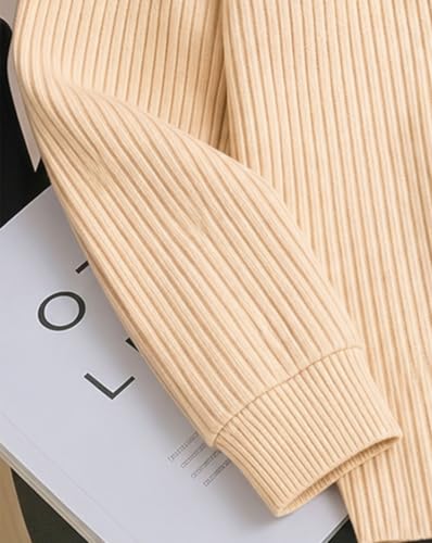 Image of AUSK Men's Cotton Blend Rib Knit Textured Full Sleeve Polo T-Shirt | Regular Fit Zip Polo Neck Smart Casual T Shirt for Men | Stylish Fashion & Casual Wear Tshirt for Men