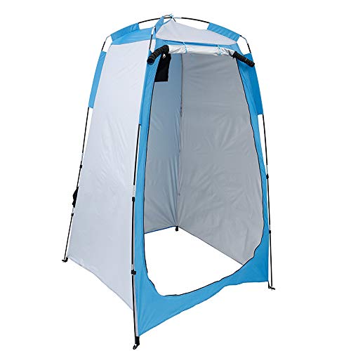 SyajinJpan_JP 多機能テント 着替えテント 簡易テント 1人用 プライバシーテント ポータブル 透けない 個室 プライベートテント 防風 防水 防虫 通気性 軽量 アウトドア 海水浴 ビーチ レジャー 更衣室 釣り用 防災 緊急 避難 災害 非常用 屋外 4ポール付き