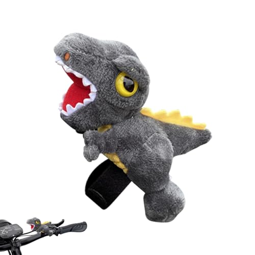 Generico Adorno del manillar de la motocicleta - Accesorio para manillar de dibujos animados de moto, peluche suministros de decoración para motos para familias y amantes para viajes divertidos