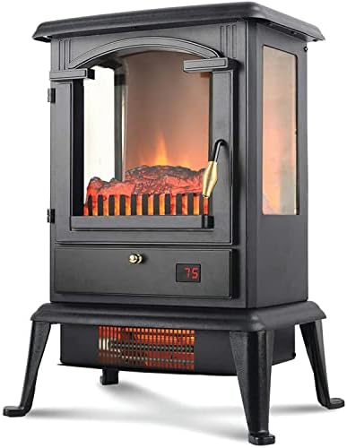 Amazon.com: LifeSmart 3-Element Infrared Stove Heater with Remote Control,  Timer, Adjustable Realistic Flame With or Without Heat, and Overheat Safety  Switch : Home u0026 Kitchen
