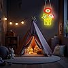 Babymiu Cartoon Video Game Question Mark Led Lamp Neon Sign Wall Art Room Decor. Bedroom Decor Gift Merch Party Supplies for Sign Wall Decoration USB Powered Night Light Living Kids Room Shop Bar #5