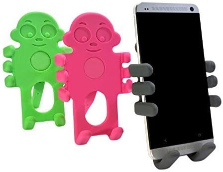 Phone Mount- Mr Mobie Grips - Auto Vent Clip -Multi Functional Use - Hands Free - 360° Rotation - Secure Hold - Auto -Home - Office - Pink