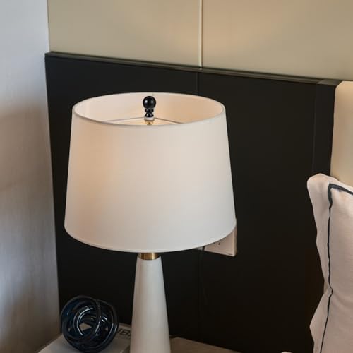 Image of Black Lamp Finials 1-1 /2 Inch Oil Rubbed Black Ball Knob Lamp Shade Lighting Lamps Finials Decorative Knob Topper Decoration for Harp Holder Table Lamps