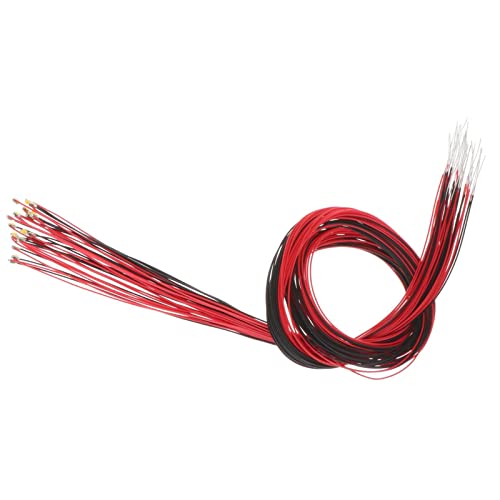 Generic 20 Micro SMD LED 0805 with Pre-soldered Connections (Warm Yellow and More), Warm White