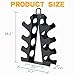Weight Rack for Dumbbells, 4 Tiers A-Frame Dumbbell Rack Stand Only for Home Gyms Workout (Dumbbells not include)
