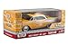 All Star Toys 1957 Chevy Bel Air Taxi Die-cast Car Model, 1:24 Scale Collectible Classic Chevy Taxi Vehicle, Motormax 73228 Exclusive