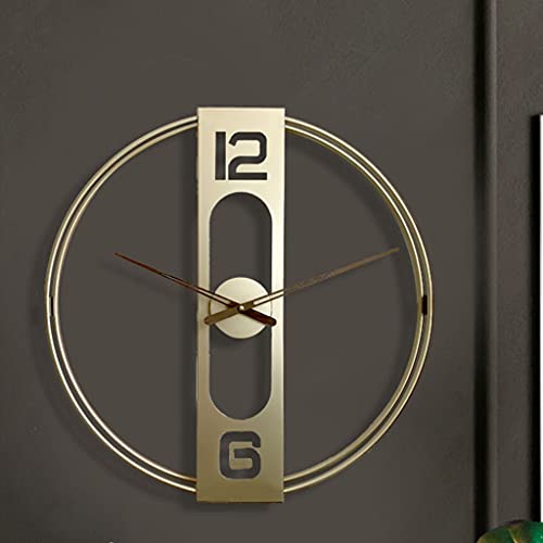 TENGJU Reloj de pared para el hogar, decoración de pared silencioso, sin tictac, para sala de estar y oficina en casa, reloj redondo montado en la pared para el hogar, decoración de pared