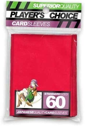 A Player's Choice Standard Red Sleeves