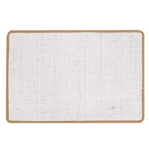 Cat Scratcher, Tapete de Sisal Brinquedo para Arranhar Gato, para Cães Gatos(brown, large)