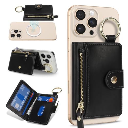 Cavor Compatible with MagSafe Wallet,Magnetic Wallet for iPhone, Black by Cavor - Used condition - Image 5