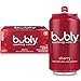 bubly Sparkling Water, Cherry, 12 ounce Cans (Pack of 8)