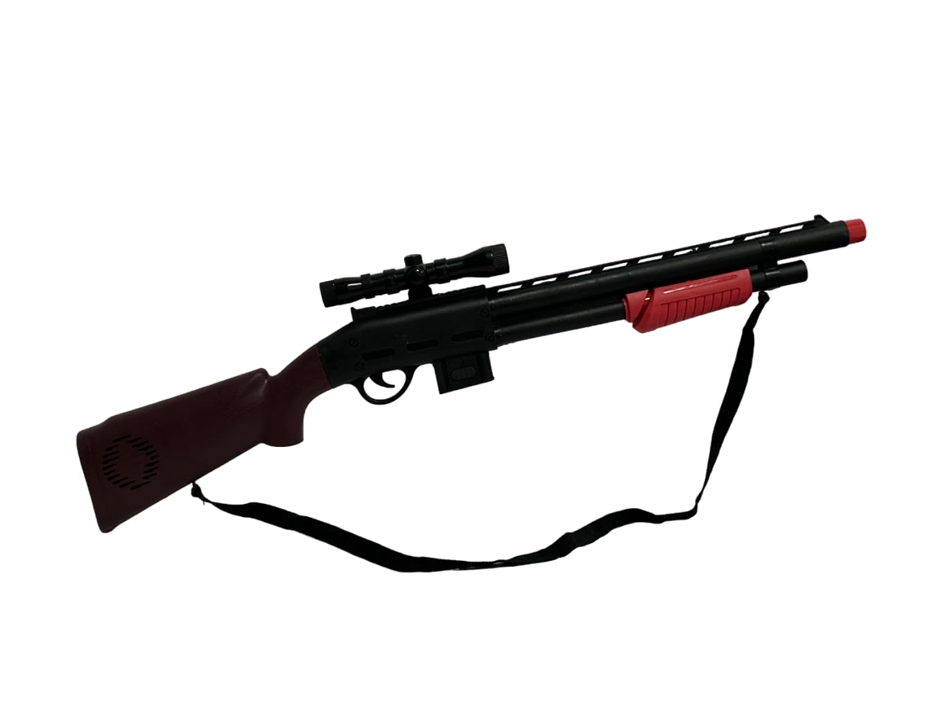 Set Fucile Giocattolo con Suoni Reali cm 70 Suono Meccanico Mitra Giocattolo con Suoni Fucile a Pompa Shotgun Mitragliatrice Giocattolo per Bambini Fucile Giocattolo con Suoni Pistola Giocattolo (B)
