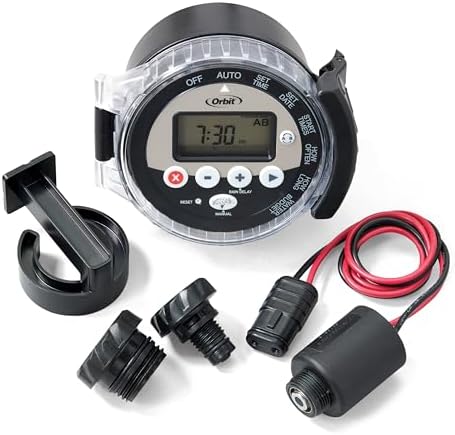 Orbit 57865 Outdoor Battery-Powered Water Sprinkler Controller