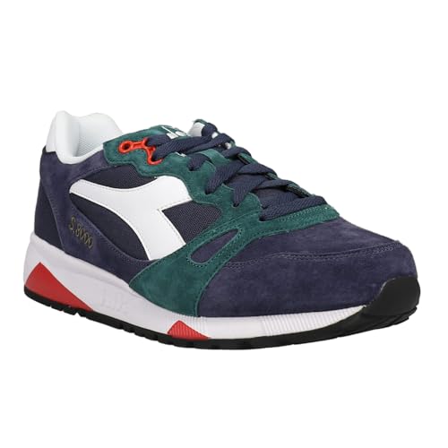 Diadora Mens S8000 Navy Lace Up Sneakers Shoes Casual - Blue2