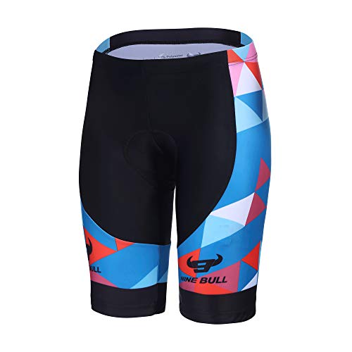 Women's Cycling Jersey Short Sleeve Mtb Bike Clothing Road Bicycle Shirts Shorts Padded Pants Blue And Pink #TOP2
