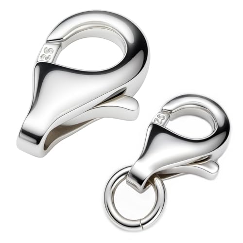 Gancio per pendenti in Stile Tibetano color Argento 1.3x1.1 cm - 10 pz