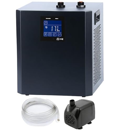 Enfriador de agua para acuario y peceras de salón compatible con agua salada 2