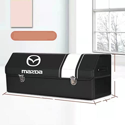 マツダ 収納ボックス トランクバッグ ラゲッジ収納ソフト アテンザ アクセラ CX-3 CX-4 CX-5 CX-8 デミオ 専属ロゴ パーティション収納設計 板挟み 丈夫で長持ちする 車用