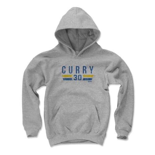 500 LEVEL Steph Curry Youth Sweatshirt (Youth Hoodie, Large, Gray) - Steph Curry Golden State Font B