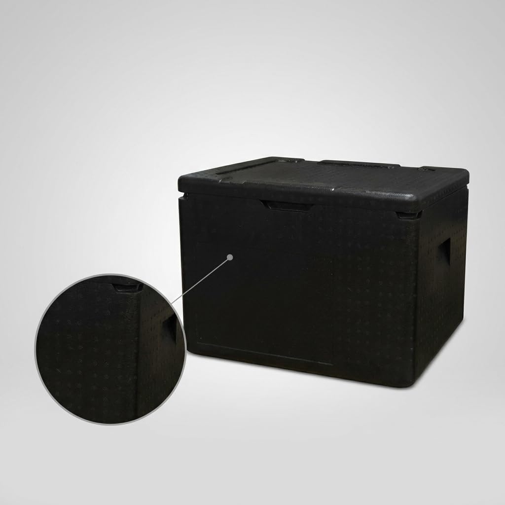 Caja Aislante para Transporte Alimentos, Aislamiento para Mantener Alimentos Calientes o Fríos, para Estudiantes, Caja Desnuda