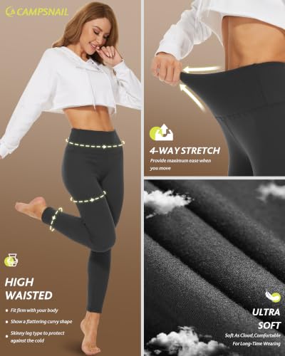 Image of CAMPSNAIL Fleece Lined Leggings Women