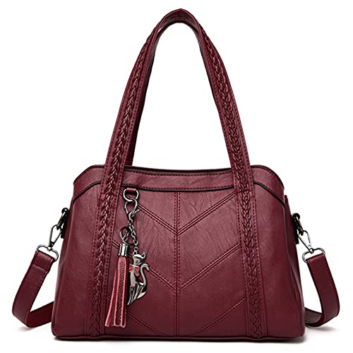 Bolso Tote de Moda para Mujer con Asa Superior y Bandolera miniatura 1